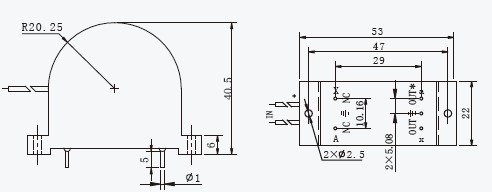 TR0142-2B Current Transformer Used for Common Protection